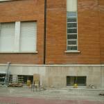 Restauro e risanamento facciata esterna liceo scie